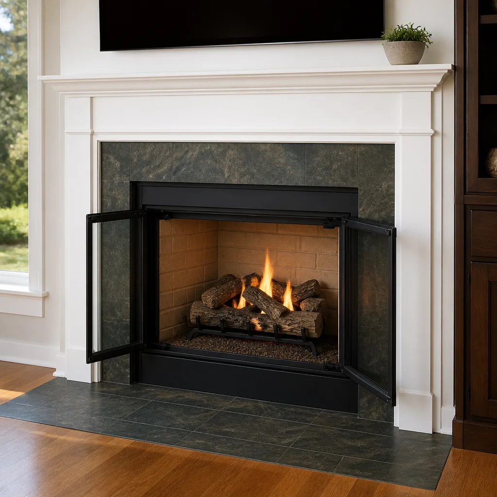 Gas fireplace service